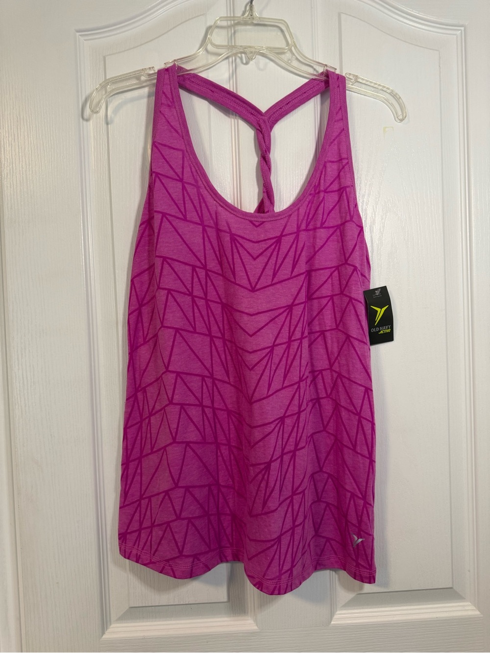 Old Navy Bright Pink/Magenta Sleeveless Top
